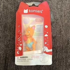 Tonies Audio Play Word Party Kangaroo- Orange and Blue